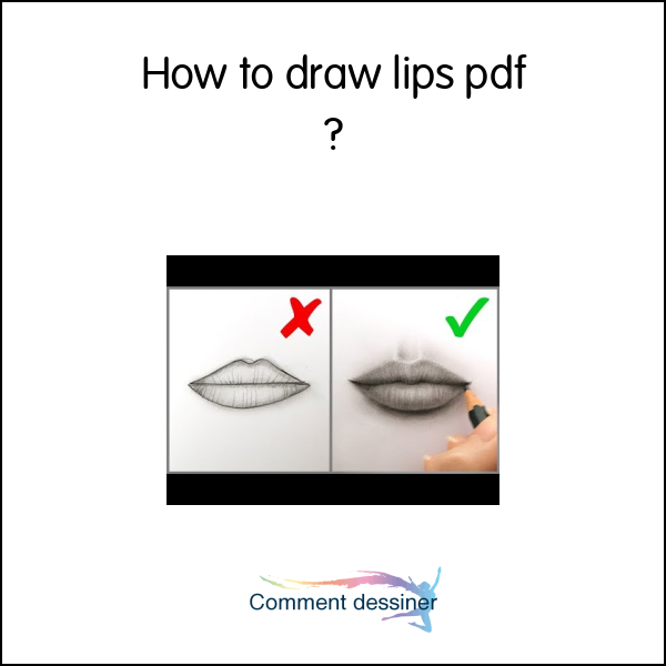 How to draw lips pdf